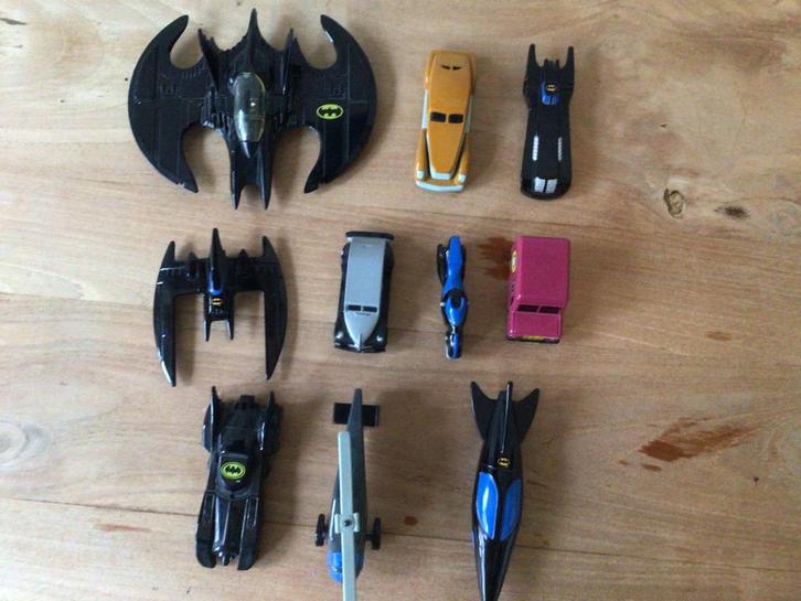 Metalen batman voertuigen 1989, Verzamelen, Stripfiguren, Zo goed als nieuw, Beeldje of Figuurtje, Ophalen of Verzenden