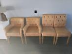 Riviera Maison lederen eetkamerstoelen en bank, Ophalen of Verzenden, Zo goed als nieuw, Vijf, Zes of meer stoelen