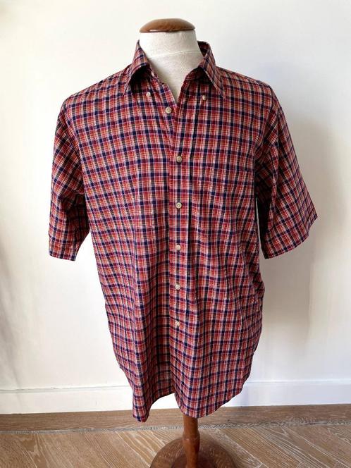 Quinten Landauer: Nieuw overhemd. Korte mouw. Maat L, Kleding | Heren, Overhemden, Nieuw, Halswijdte 41/42 (L), Ophalen of Verzenden