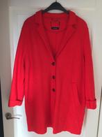 Prachtige Rode Wollen Dames Jas maat 48, Ophalen of Verzenden, Zo goed als nieuw, Maat 46/48 (XL) of groter, Rood