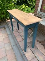 Grenen sidetable in Deens blauw, Ophalen