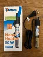 Nanoheater 50w 0-30 liter, Ophalen of Verzenden, Zo goed als nieuw