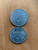 2 zilveren rijksdaalders 1962 koningin Juliana, Postzegels en Munten, Munten | Nederland, Koningin Juliana, Setje, Zilver, Ophalen of Verzenden