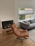 Leren Draaifauteuil Troubadour, Huis en Inrichting, Ophalen, Gebruikt, Leer, 75 tot 100 cm