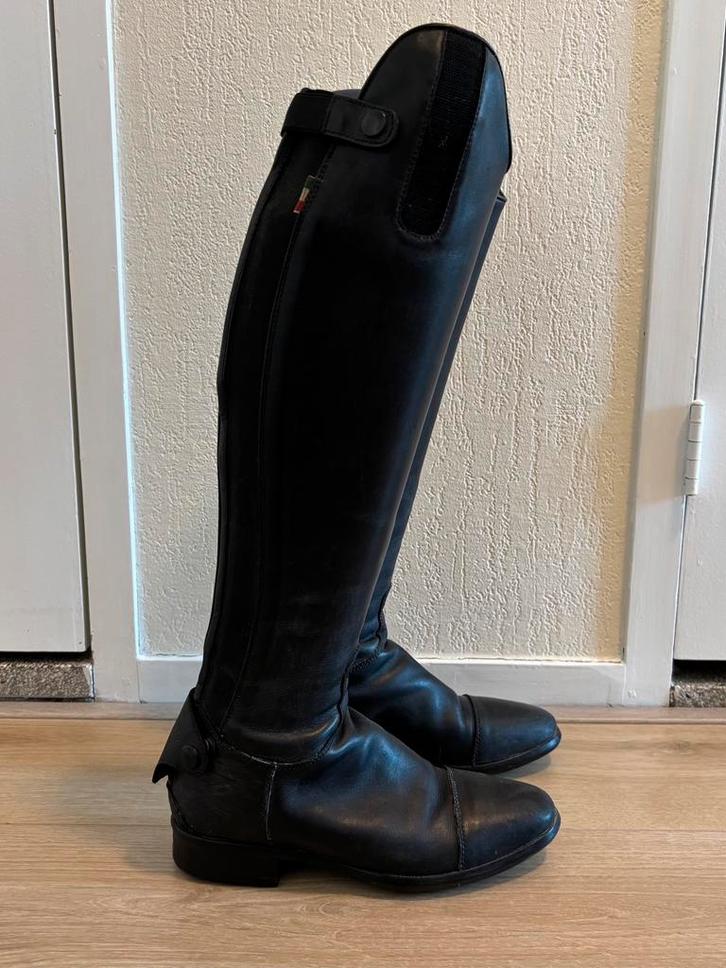 Zwarte rijlaarzen maat 37, Dieren en Toebehoren, Paardrijkleding, Gebruikt, Dames, Schoeisel, Dressuur, Ophalen of Verzenden