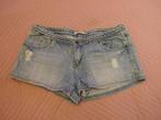 Kiss Therapy short spijkerbroek maat 40, Blauw, Ophalen of Verzenden, Zo goed als nieuw, W30 - W32 (confectie 38/40)