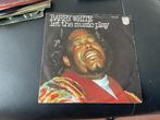 Barry White let the music play, Ophalen of Verzenden, 1980 tot 2000, Zo goed als nieuw, Overige formaten