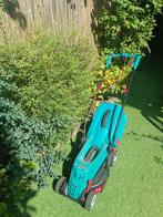 Bosch ARM 34, electrische grasmaaier, Tuin en Terras, Grasmaaiers, Cirkelmaaier, Gebruikt, Elektrische grasmaaier, Ophalen of Verzenden