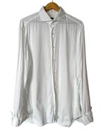 Barba Napoli Overhemd – Maat 44 – Wit, Barba, Wit, Ophalen of Verzenden, Zo goed als nieuw