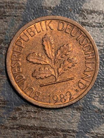 1 Pfennig Duitsland 1982 beschikbaar voor biedingen