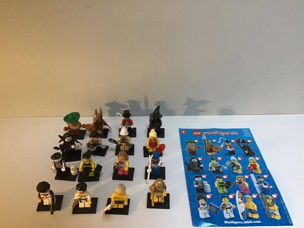 Lego minifiguren serie 2 compleet, Ophalen of Verzenden, Nieuw, Figuurtje(s)
