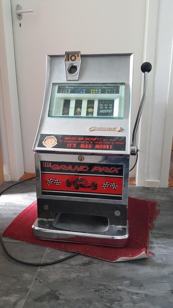 een armige bandiet/ gokkast, Verzamelen, Automaten | Gokkasten en Fruitautomaten, Zo goed als nieuw, Gulden, Ophalen