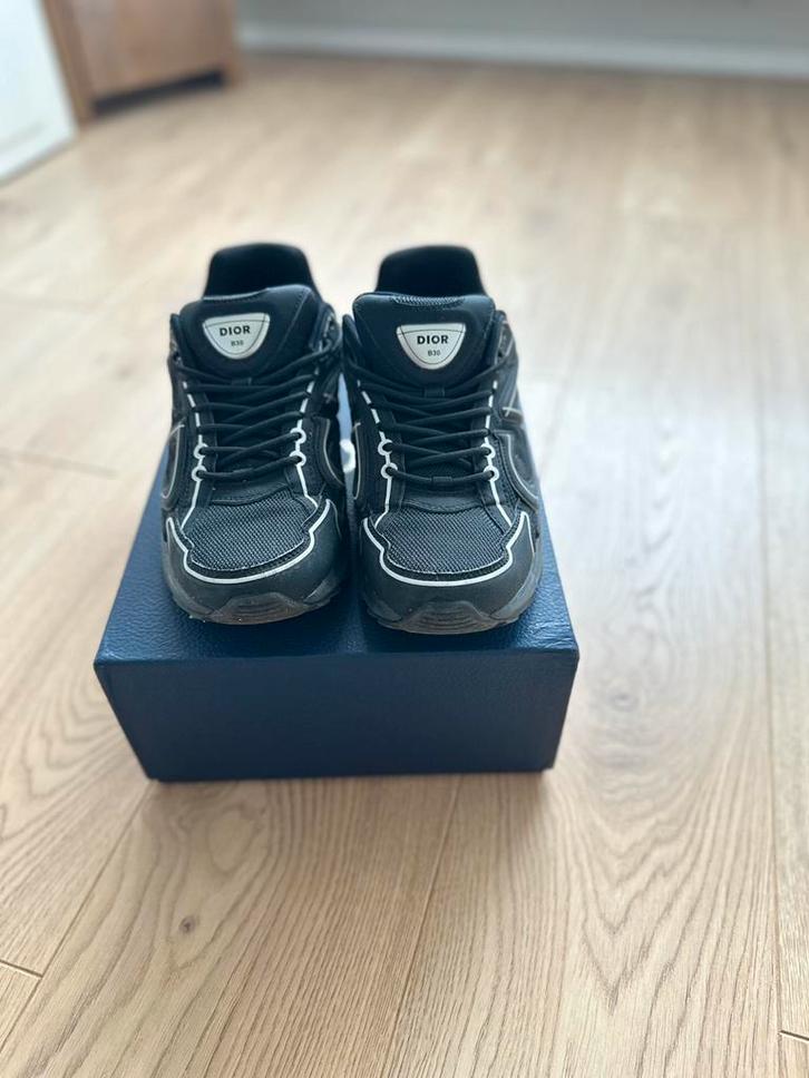 Dior B30 Sneakers – Zwart – Topstaat!, Kleding | Heren, Schoenen, Zo goed als nieuw, Zwart, Verzenden
