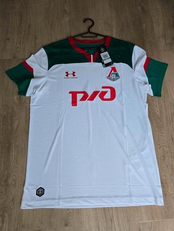 Lokomotiv Moskou voetbalshirt maat L, nieuw met kaartjes beschikbaar voor biedingen