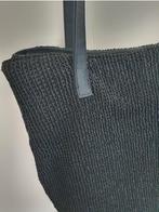 Soort rieten juten tas 🖤, Sieraden, Tassen en Uiterlijk, Tassen | Damestassen, Ophalen of Verzenden, Gebruikt, Zwart, Schoudertasje