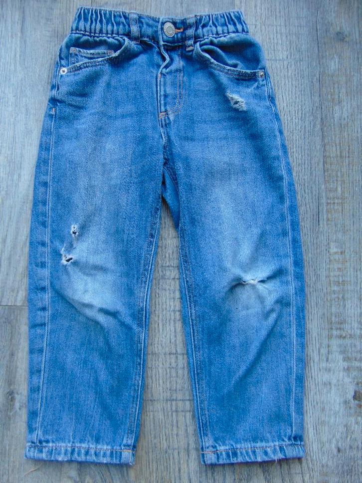 Zara lange broek blauw spijkerbroek maat 104 broekje, Kinderen en Baby's, Kinderkleding | Maat 104, Gebruikt, Jongen, Broek, Ophalen of Verzenden