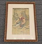 Print Isaac Israëls, Antiek en Kunst, Kunst | Schilderijen | Klassiek, Ophalen of Verzenden