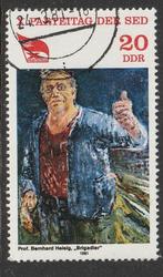 DDR 1981 2596 Partijdag SED 20p, Gest, Postzegels en Munten, Postzegels | Europa | Duitsland, Ophalen of Verzenden, DDR, Gestempeld