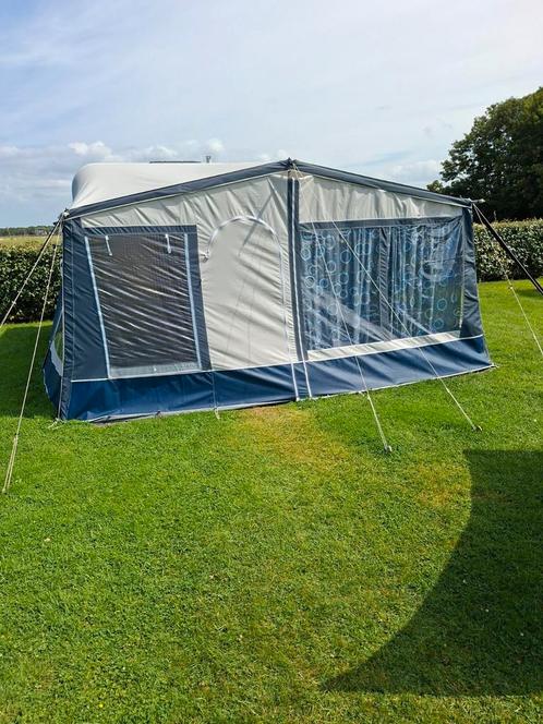 Nette Dorema luifel/voortent  maat 9 SF, omloopmaat 850-875, Caravans en Kamperen, Voortenten en Luifels, Gebruikt, Dorema, Ophalen