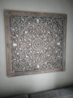 2 sobere houten wandpanelen, Huis en Inrichting, Ophalen of Verzenden, Zo goed als nieuw