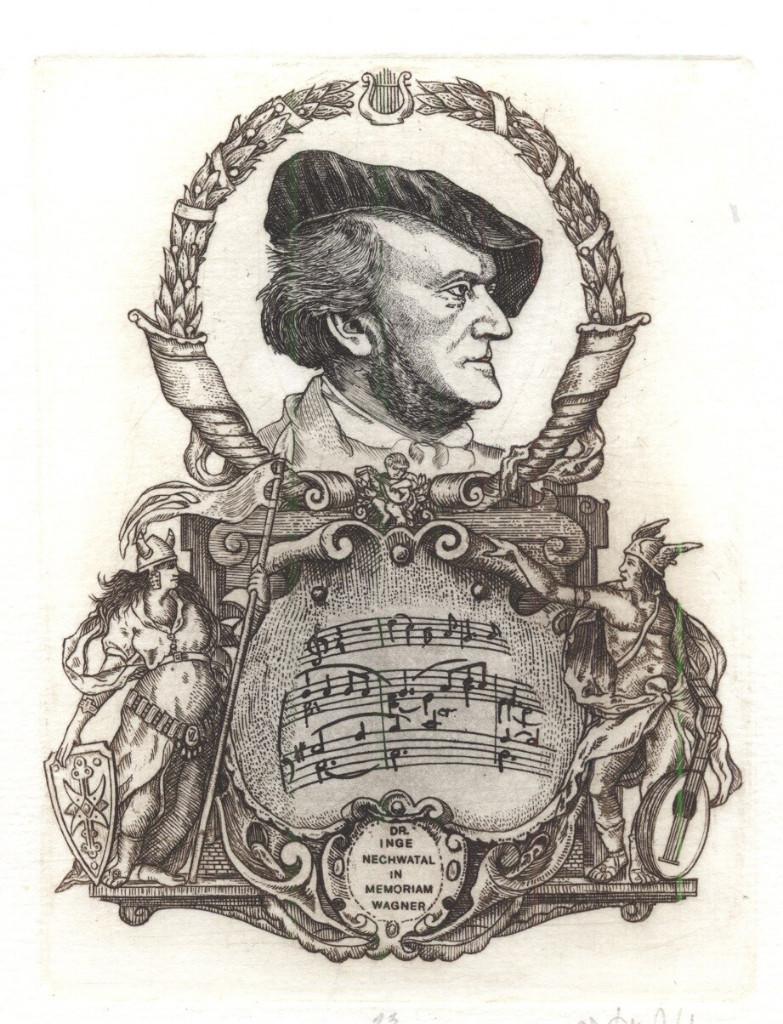 1419 Ex Libris Hongarije : Zoltán Vén, 1984, Antiek en Kunst, Kunst | Etsen en Gravures, Verzenden