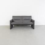1x Leolux Boavista 3-Zits/192 cm Bank Donkergrijs - Leer, Huis en Inrichting, Banken | Bankstellen, Niet ingevuld, Gebruikt, 150 tot 200 cm