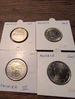 4 x Monaco, waarbij 2 euro 2009, Ophalen of Verzenden, Monaco, 2 euro, Setje