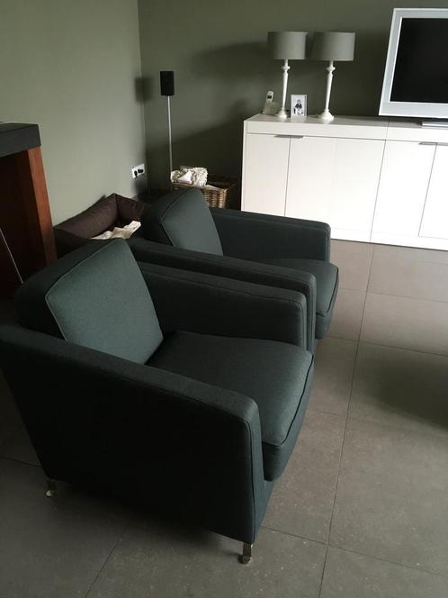 Flexform fauteiltjes, Huis en Inrichting, Fauteuils, Gebruikt, Stof, 50 tot 75 cm, 75 tot 100 cm, Ophalen