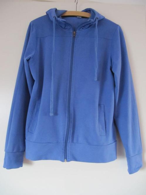 Lavendelblauw sportvest maat 36 / 38, Kleding | Dames, Truien en Vesten, Zo goed als nieuw, Maat 36 (S), Blauw, Ophalen of Verzenden