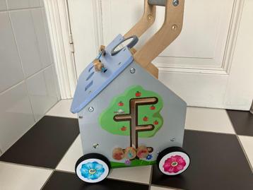 Stabiele Loopwagen duwkar met activiteiten - Zie foto’s  beschikbaar voor biedingen