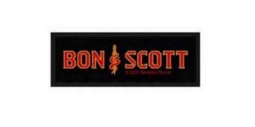 Bon Scott Patch - Officieel Gelicentieerd - Nieuw beschikbaar voor biedingen