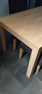 eettafel serie sanne leenbakker  180 x 90, Eikenhout, Zo goed als nieuw, Vijf personen of meer, 150 tot 200 cm