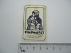 sticker oud Heiloo Pimpampet speelgoed winkel vintage retro, Verzenden, Zo goed als nieuw, Bedrijf of Vereniging