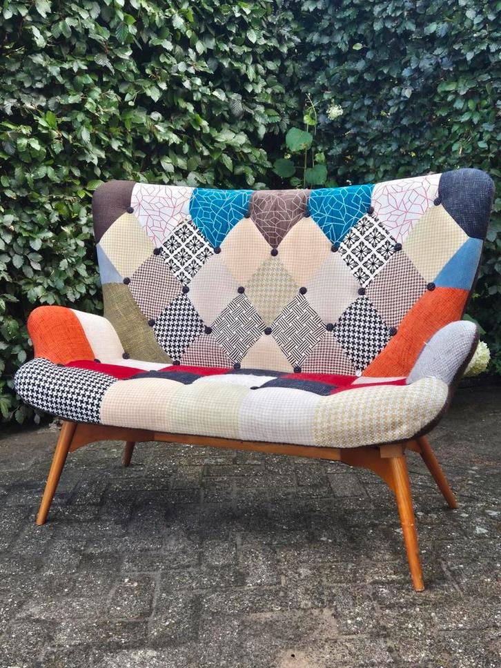 Geweldig bankje  Scandinavisch design., Antiek en Kunst, Antiek | Meubels | Stoelen en Banken, Ophalen