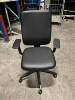 Steelcase Bureaustoel - Nieuw kunstleer!, Zwart, Ophalen of Verzenden, Zo goed als nieuw, Bureaustoel