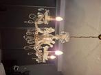 Antieke kroonluchter, Huis en Inrichting, Lampen | Kroonluchters, Ophalen, Gebruikt, Glas, Landelijk. Chique