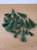 Partijtje dennenbomen met verschillende afmetingen per 20st, Overige merken, Gebruikt, Natuur, Gelijkstroom of Wisselstroom