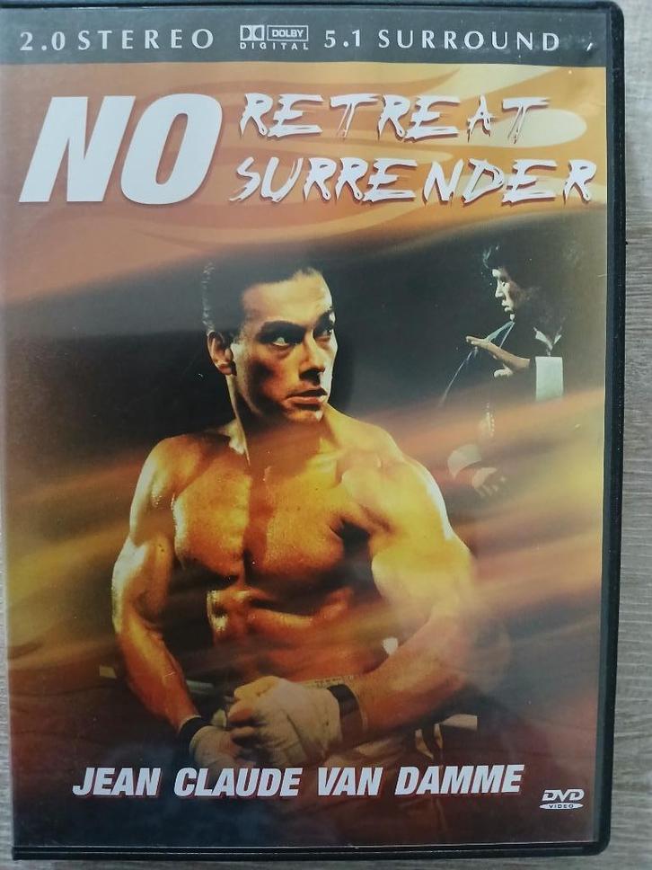 no retreat surrender - jean claude van damme, Cd's en Dvd's, Dvd's | Actie, Zo goed als nieuw, Alle leeftijden, Ophalen of Verzenden