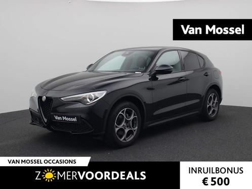 Alfa Romeo Stelvio 2.0 T AWD Sprint | Automaat | Half-Leder, Auto's, Alfa Romeo, Bedrijf, Te koop, Stelvio, 4x4, ABS, Achteruitrijcamera
