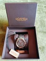 Heren Roamer horloge uit Zwitserland., Overige merken, Staal, Ophalen of Verzenden, Staal