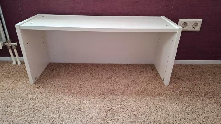 Ikea Billy Opzetstuk Wit, Huis en Inrichting, Kasten | Boekenkasten, Gebruikt, 50 tot 100 cm, 200 cm of meer, 25 tot 50 cm, Ophalen