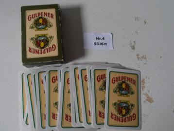 Gulpener bier speelkaarten (nr.4) 55-krt beschikbaar voor biedingen