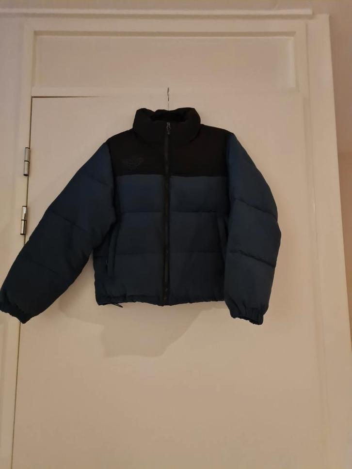 Blauwe Puffer Jacket - Stijlvol en Warm, Kleding | Heren, Jassen | Winter, Zo goed als nieuw, Blauw, Ophalen of Verzenden