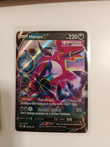 Hoopa V (SWSH 176) SWSH Black Star Promos beschikbaar voor biedingen