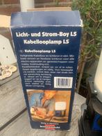 Brennenstuhl looplamp met geaard stopcontact, Caravans en Kamperen, Ophalen, Gebruikt