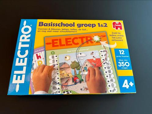 Electro basisschool groep 1&2, Kinderen en Baby's, Speelgoed | Educatief en Creatief, Zo goed als nieuw, Puzzelen, Ontdekken, Met licht