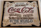 Coco Cola vintage reclamespiegel, Antiek en Kunst, Ophalen, Rechthoekig, Minder dan 50 cm, Minder dan 100 cm