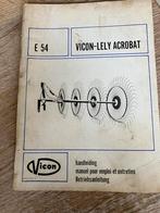 Vicon-Lely acrobat, Ophalen of Verzenden, Gelezen, Tractor en Landbouw