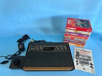Atari 2600 Light Sixer (Compleet) + 8 spellen (in doos)