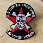 Strijk embleem Iron on Patch applicatie schedel  Strijk embl